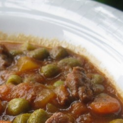 Junetina s graškom tradicionalni recept