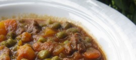 Junetina s graškom tradicionalni recept