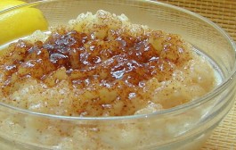 Bakina priprema riže na mlijeku