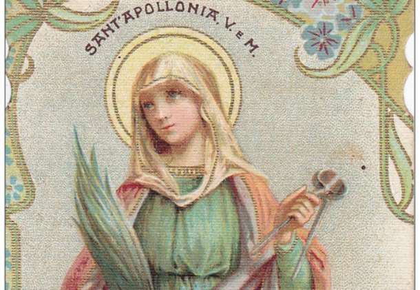 9. veljače Sveta Apolonija blagdan i narodni običaji