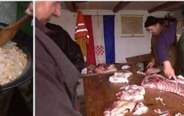 Prvo kolinje u Europskoj Uniji, priprema delicija za zimu